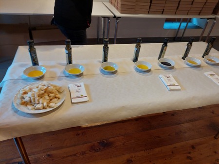 Degustacija olj na kmetiji Gams